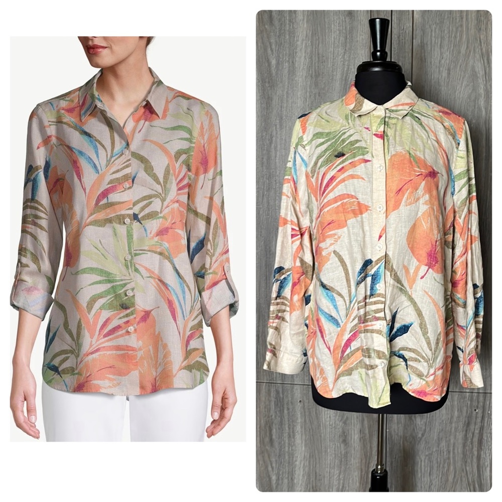 CHICO’S Linen Shirt